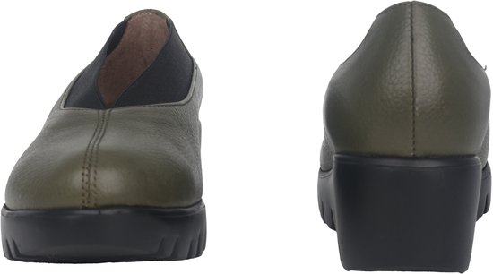 Wonders Agadir - Mocassins femme - Vert - Pointure 41 (EU) 8 (UK)