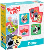 Woezel & Pip Memospel - 40 kaarten - 20 paren - Peuter en kleuter speelgoed - Voor meisjes en jongens - Vanaf 3 jaar - Speelgoed kinderen - Bambolino Toys