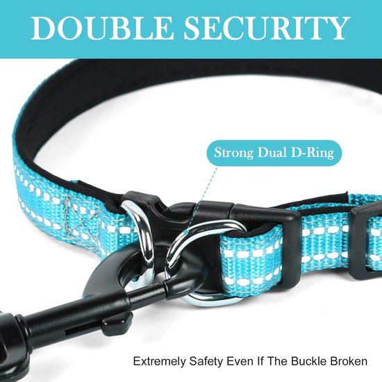 CollarDirect Reflective Dog Collar Martingale Collars Side Release