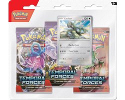 Pokemon temporal forces cyclizar 3 pack blister