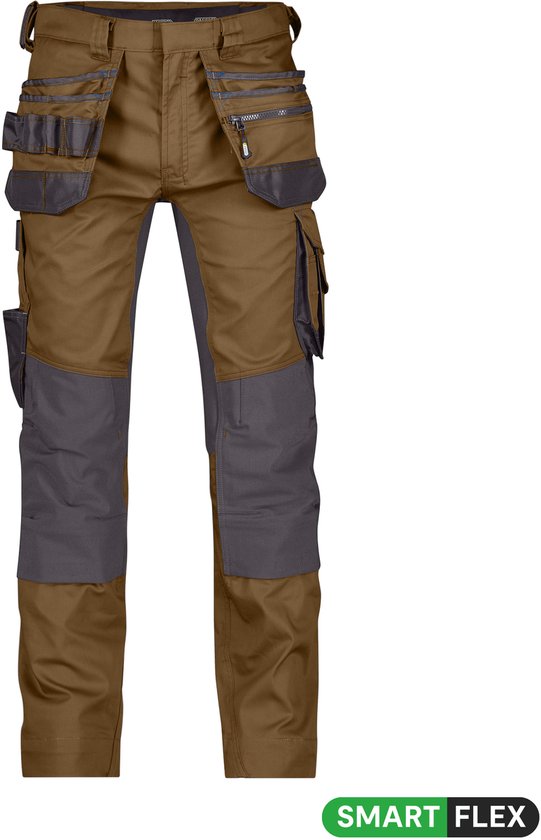 Pantalon multipoches avec stretch et poches genoux