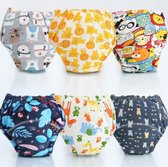 Dutchers.® Oefenbroekjes Zindelijkheid - Potjestraining - 6 Stuks - Zindelijkheidstraining - Wasbare Luiers - Kinderen - 12-17 KG - 2,5 tot 5 Jaar - Voelt anders dan een luier - Wasbaar - Incontinentiebroekjes voor Kinderen - Voor Jongens & Meisjes