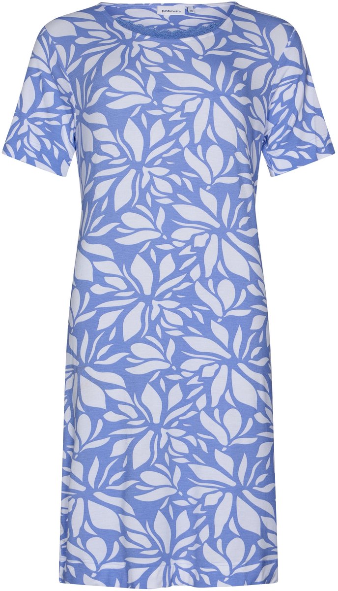 Dames Nachthemd Pastunette - Soft Blue - Bamboe - Maat 48