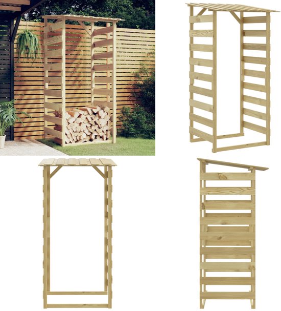 vidaXL Tuinpergola Tuin Pergola Tuinboog Prieel Rek Geïmpregneerd Grenenhout