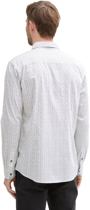 Tom Tailor - Chemise - Taille L - - 37264 blanc irr -