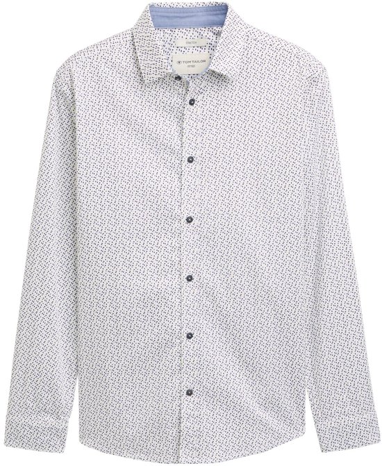Tom Tailor - Chemise - Taille L - - 37264 blanc irr -