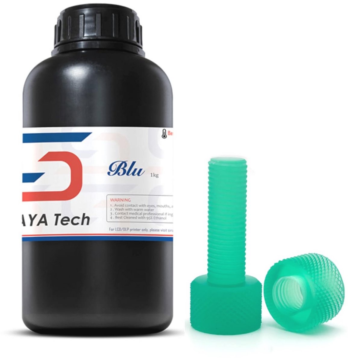 Hoge Taaiheid 3D-printerhars voor Sterke en Flexibele Prints - 1 kg, 405nm UV-Uithardende Hars