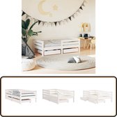 vidaXL Cadre de lit enfant 70x140 cm en bois de pin massif (835721