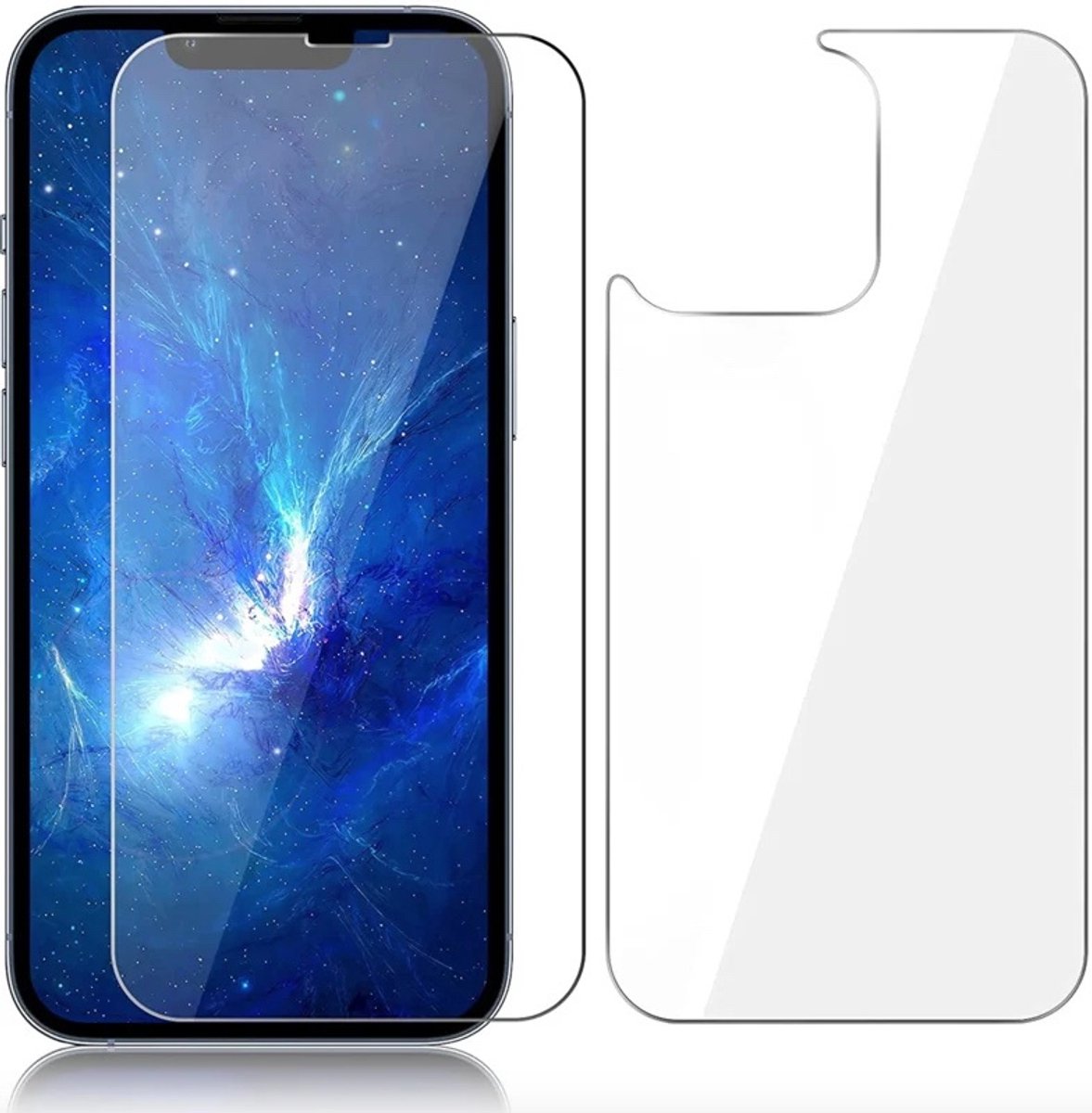 Front & Back Screenprotector Bescherm-Folie geschikt voor iPhone 16 PRO MAX