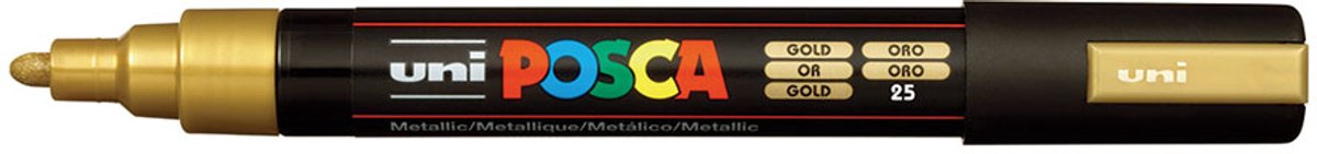 Markeerstiften POSCA PC-5M Gouden