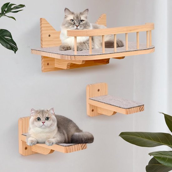 FUKUMARU Cat Hammock, Cat Hammock, 36 x 33 cm, for DIY Cat Shelves and Cat Wall, for Most Kittens, Medium and Large Cats FUKUMARU Cat Hammock, Cat Hammock, 36 x 33 cm, for DIY Cat Shelves and Cat Wall, for Most Kittens, Medium and Large Cats
