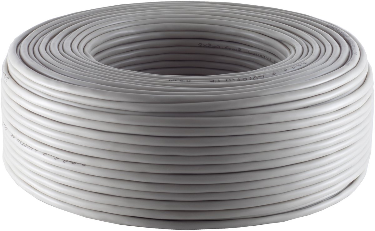 Telefonkabel 2x2x0 6mm² J-Y(ST)Y rund 25m