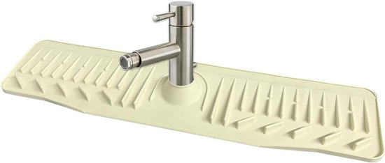 Koanhinn Spatbescherming voor keukenkraan, gootsteen, wateropvangmat, afdruipmat voor keuken, badkamer, werkblad A