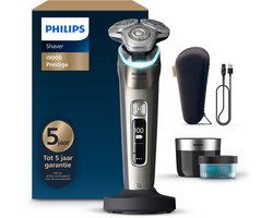 Philips Shaver i9000 Prestige Elektrisch Scheerapparaat Voor Mannen - Met Quick Clean Pod - Goud - XP9203/30