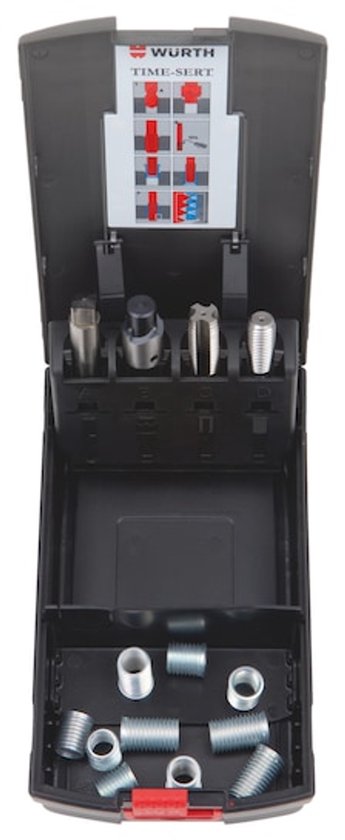 Wurth - Schroefdraadreparatieset, individueel - Schroefdraadreparatie enkele set TIME-SERT® 14-delig x 1 st