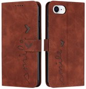 Étui Coverup - Adapté à iPhone 16 - Étui Coverup Smile Book - Marron