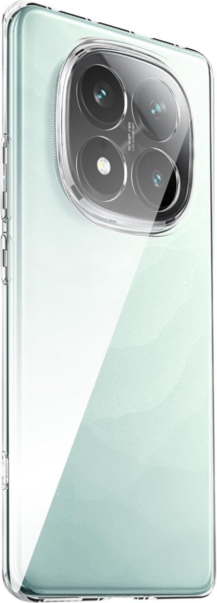 Hoesje voor Xiaomi Poco X7 5G backcover Shockproof siliconen Transparant