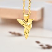 Collier Colibri Or Gold 30 pouces