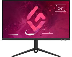 Gaming Monitor 24 Inch - Full HD 1920x1080 - IPS Paneel - 165 Hz - 1 ms - FreeSync Premium - HDMI - DisplayPort - In Hoogte Verstelbaar - Luidspreker - Zwart