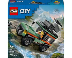 LEGO City 4x4 terreinwagen voor in de bergen - 60447