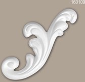 Decorative element 160109 Profhome rococo barok stijl wit