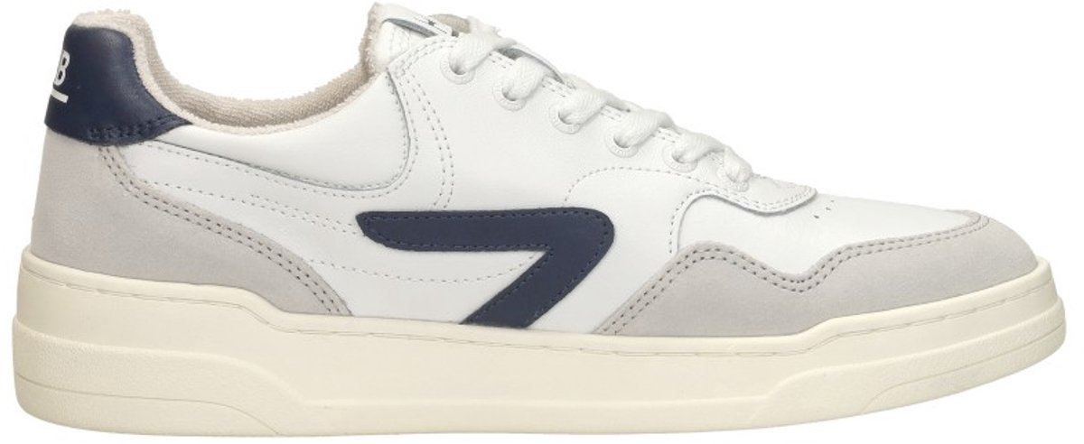 HUB Court-z Sneakers - Heren - Wit - Maat 40