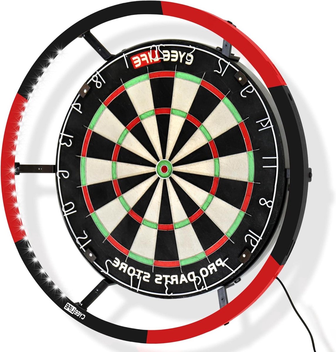 Dartlamp met 2 kleuren - 360 graden verlichting - voor dartbord