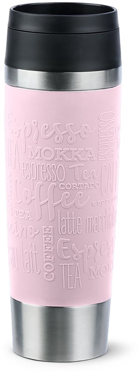 EMSA Travel Mug Classic Grande 500 ml Roze, Roestvrijstaal
