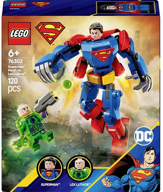 LEGO DC Superman™ mecha vs. Lex Luthor™ - 76302
