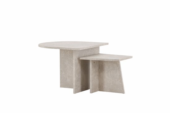Table basse Sala beige.