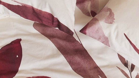 Cinderella Koester Dekbedovertrek - Extra breed - 260x200/220 cm - Rood van Cinderella — afbeelding 5