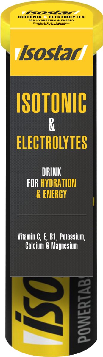 Isostar Hydrate & Perform - Powertabs - Citroen - 6 x 500 ml van Merkloos — afbeelding 3