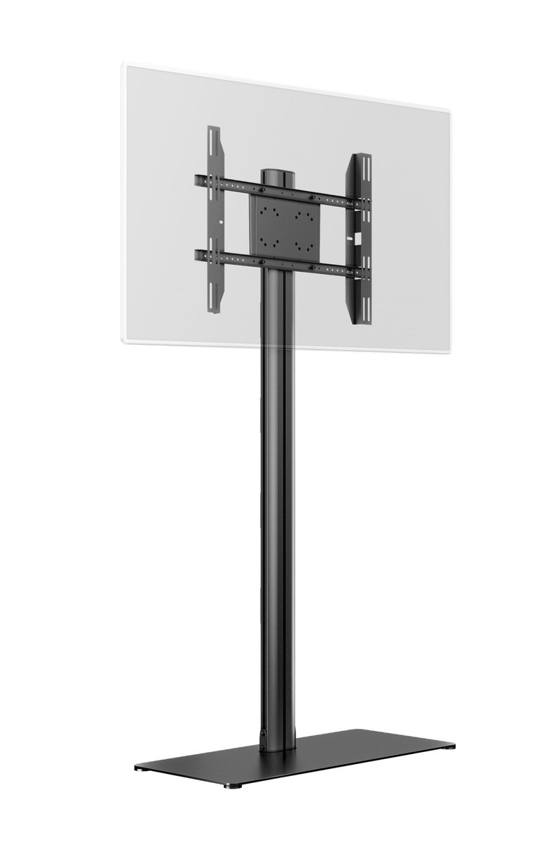Multibrackets - Display Stand 180 Single met Floorbase - TV vloerstatief voor schermen van 24-65"- zwart