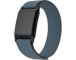 Stravo Nylon Sport Loop bandje & Beschermhoes geschikt voor Whoop 4.0/Whoop 3.0 – Ademend, Instelbaar & Duurzaam voor Fitness, Gezondheid & Activiteitstracking (Blauw)