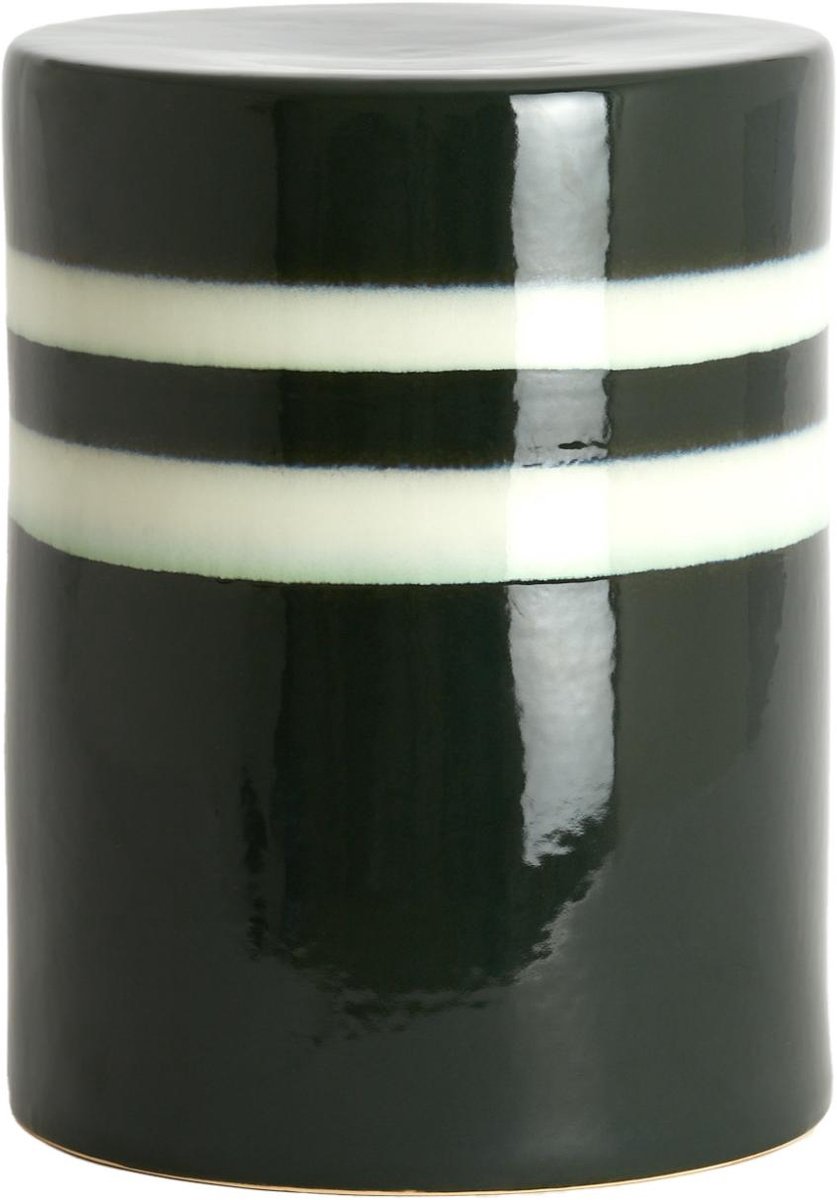 Bijzettafel Mooca - Donkergroen - Ø33cm - Modern