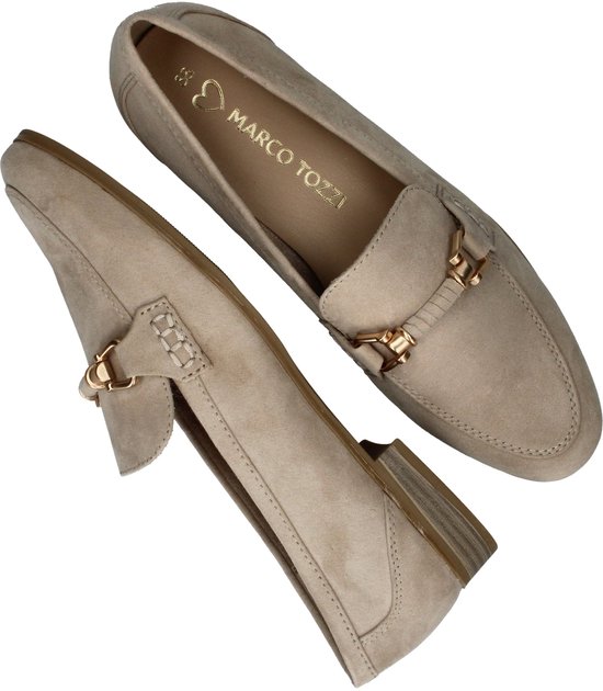 MARCO TOZZI Instappers - Dames - Beige - Maat:38