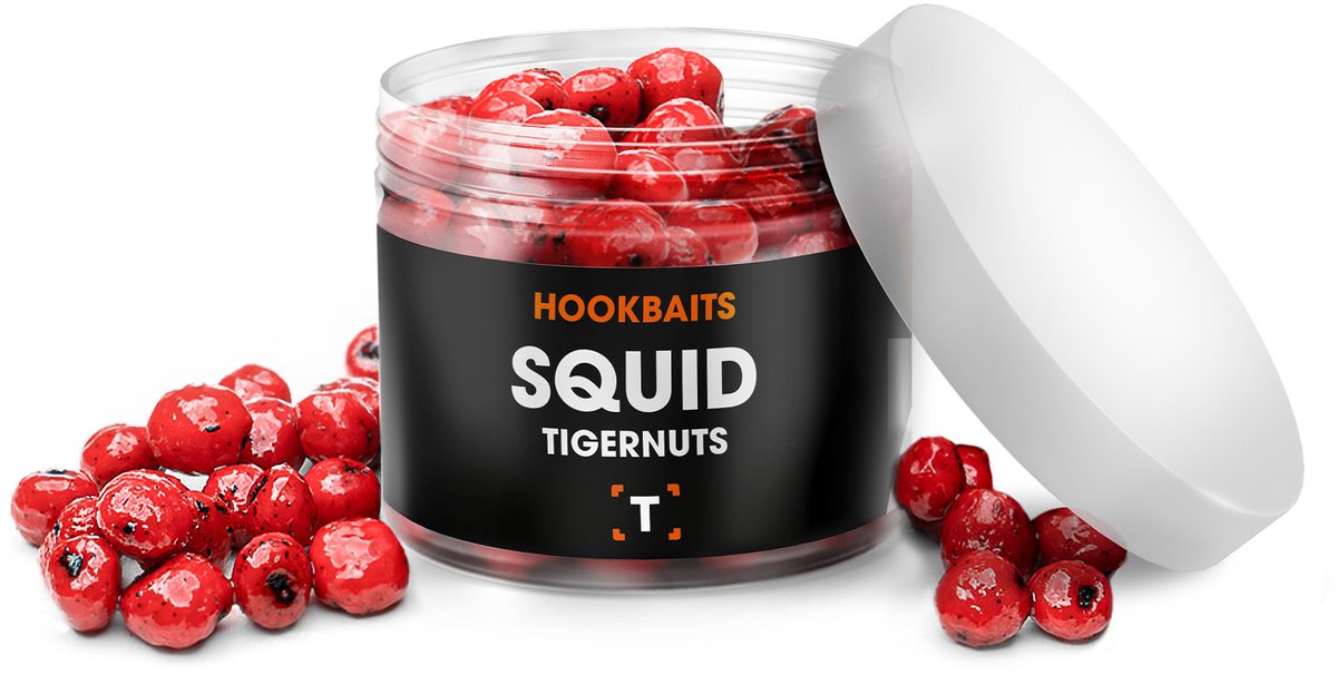 Squid Tijgernoten Hookbaits | Aas | Karpervissen | Partikels | Karper Aas | Karper Vissen | Karper Voer | Karper
