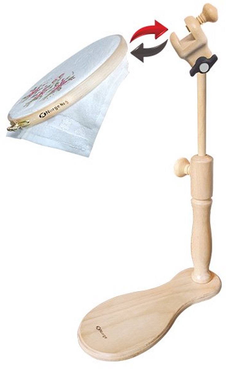 Borduurstander met zitvlak zonder ring instelbaar van 32 tot 48 cm