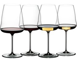Riedel Wijnglazen Set Winewings - Carbernet, Pinot Noir, Sauvignon Blanc & Chardonnay - 4 stuks