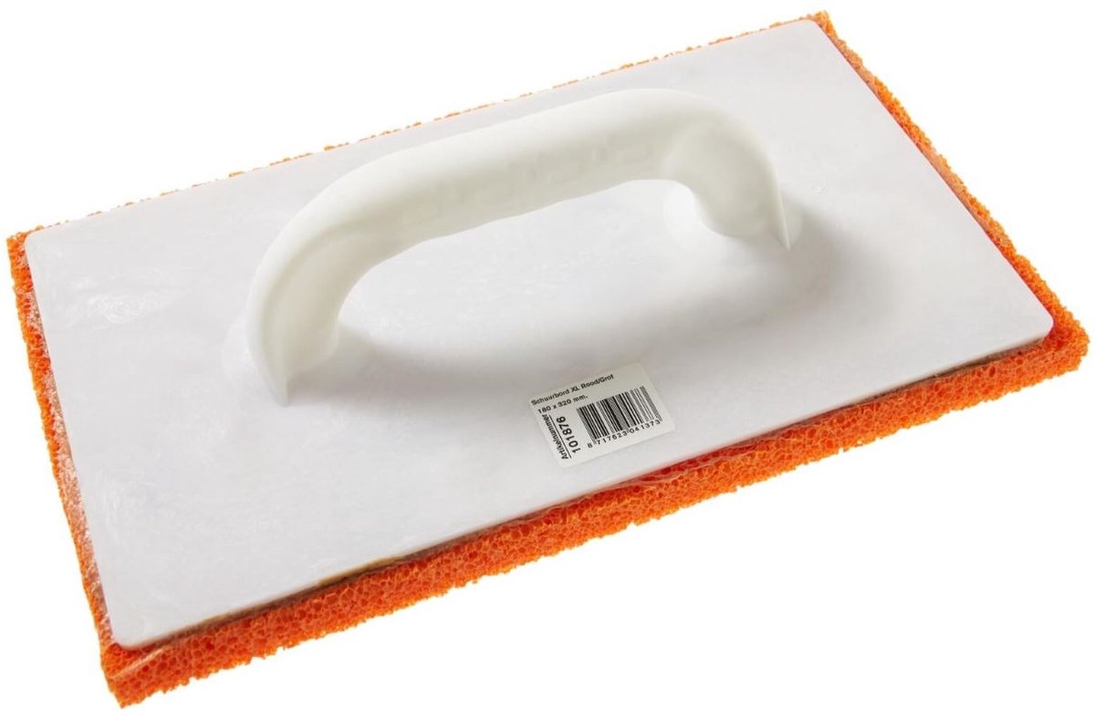 Doordagt schuurbord rood extra grof 14 x 28 cm