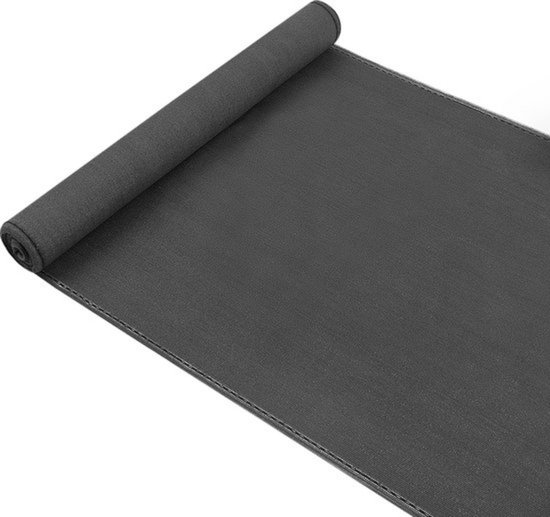 Ribelli PVC Privacy Scherm Antraciet - Balkon Windscherm 120 X 500 Cm - Privacy Hek Panelen