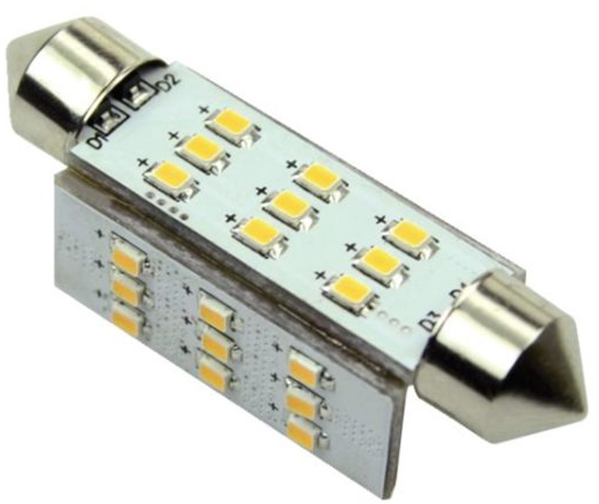 S-Led 27 Festoon 10-30V 42Mm 2700K