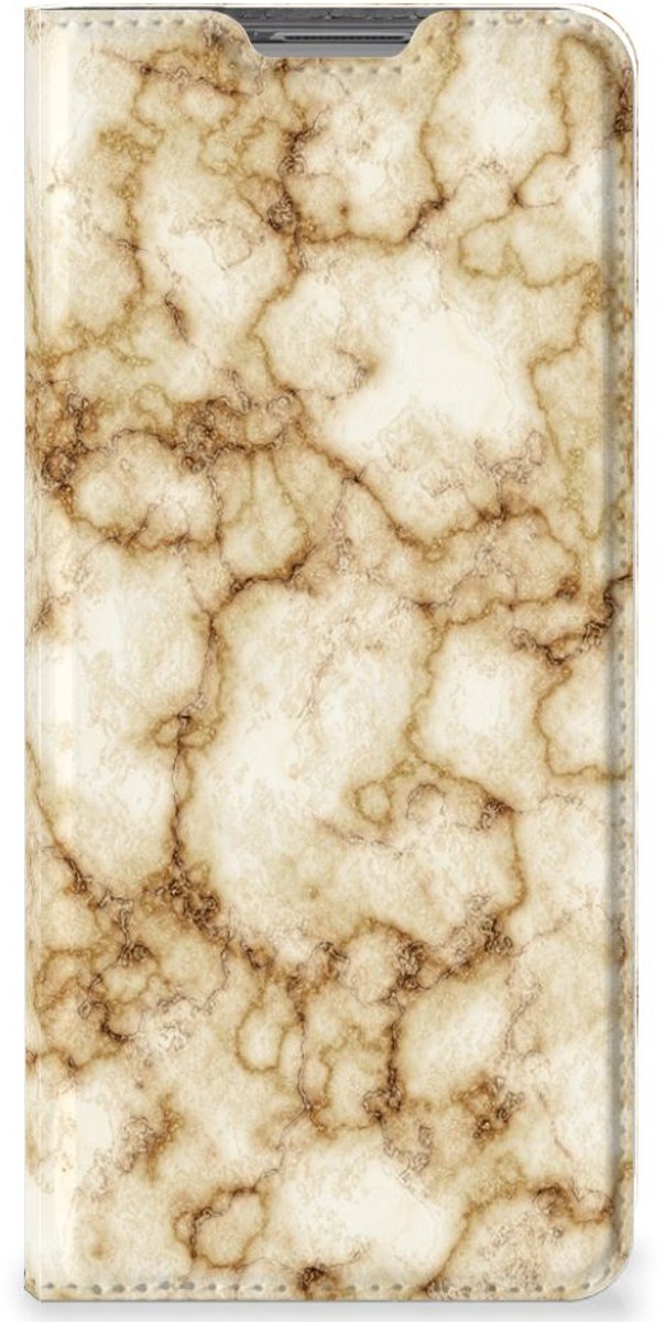 OPPO Find X5 Standcase Marmer Goud