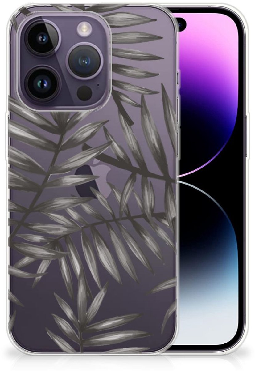Apple iPhone 14 Pro TPU Case Leaves Grey