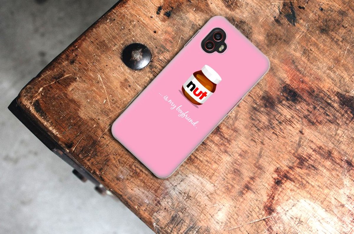 Back Cover voor Samsung Galaxy Xcover 6 Pro Siliconen Case Nut Boyfriend