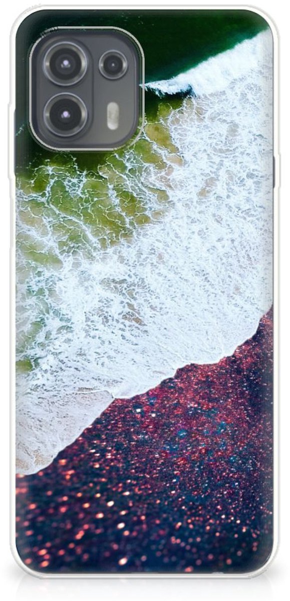 Motorola Edge 20 Lite TPU Hoesje Sea in Space