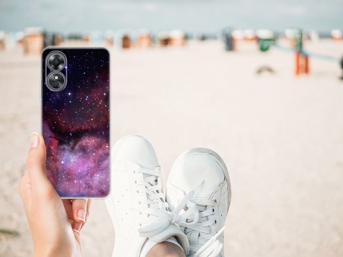 TPU Hoesje voor OPPO A17 Galaxy