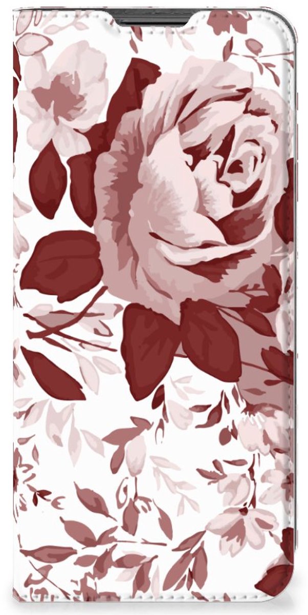 Bookcase Motorola Moto G22 Watercolor Flowers