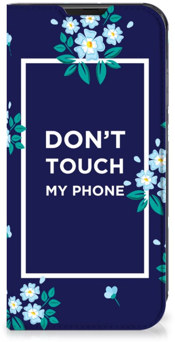 Samsung Galaxy Xcover 6 Pro Design Case Flowers Blue DTMP