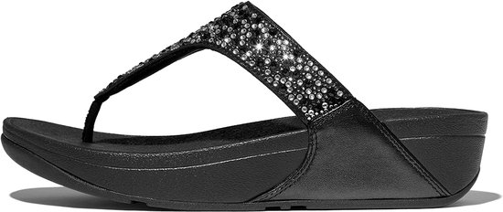 FitFlop Lulu Crystal- Bout Mix Zwart